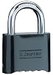Master Lock 178D Set-Your-Own Combination Padlock, Die-Cast, Black