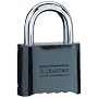 Master Lock 178D Set-Your-Own Combination Padlock, Die-Cast, Black