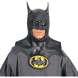 DC COMICS BATMAN MASK with COWL - ADULT