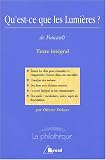 Qu'est-ce que les Lumi�res ?