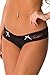 Velvet Kitten Sexy Midnight Lace Panty for Women 1044 (Medium, Black)