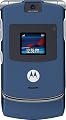 Motorola RAZR V3 Unlocked Cell Phone with Video Player--International Version with No Warranty (Cosmic Blue)