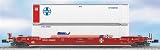 Lionel Trains 6-27521 Santa Fe Husky Stack Car #254220