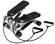 Sunny Health & Fitness Mini Stepper with Resistance Bands
