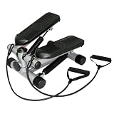 Sunny Health & Fitness Mini Stepper with Resistance Bands