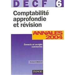 DECF, num�ro 6 : Comptabilit� approfondie et r�vision