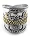Sterling Silver Winged Goddess Armor Band Ring Sterling Silver Winged Goddess Armor Band Ring