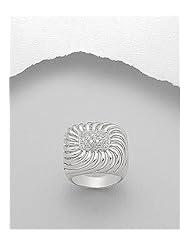 CZ Ring In 92.5 Sterling Silver