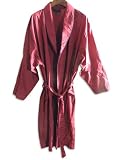 Famous Brand - Mens Big And Tall Long Sleeve Robe, Burgundy