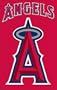 MLB Los Angeles Angels of Anaheim Applique Banner Flag