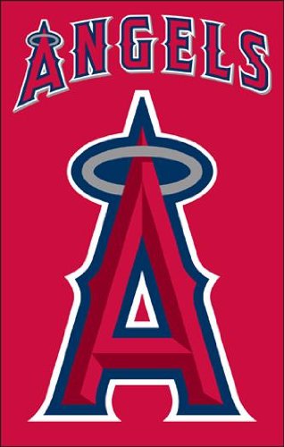 MLB Los Angeles Angels of Anaheim Applique Banner Flag