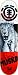 Element Animalism II Muska Featherlight Skateboard Deck (8.0)