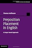 Preposition placement in English : a usage-based approach