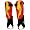 High Energy Orange, Electricity Yellow, Black