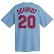 Mike Schmidt Philadelphia Phillies Cooperstown Name and Number T-Shirt