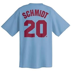 Mike Schmidt Philadelphia Phillies Cooperstown Name and Number T-Shirt