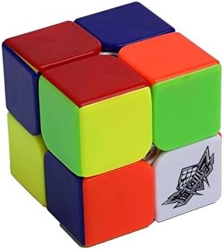 Chntoys Cube Stickerless Speed Cube Cyclone Boys 2x2 Magic Cube