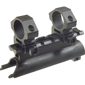  UTG 3rd Gen SKS High-profile See-thru Mount With 1 -Inch Rings