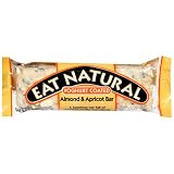 Eat Natural Almond & Apricot Bar with Yogurt Coating, 12-Count Boxes