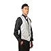 Men's Light Silver Sequins Vest