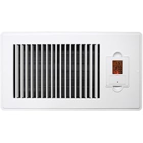 Vent-Miser 91668 Programmable Enery Saving Vent, 12-by-6-Inches