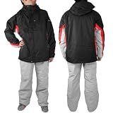Northern Country(ノーザンカントリー) スキーウェア メンズ 男性用 上下セット スキー ウェア XL BK/GY