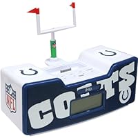 NFL Indianapolis Colts Dual Alarm Clock Radio/Ipod Dock