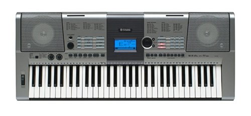 Yamaha YPT400MS Portable Electronic Keyboard with 61 Full Size Touch Sensitive Keys and Keyboard Stand