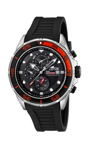 Lotus Herren-Uhren Quarz mit Plastikband 15677/6 Preisvergleich