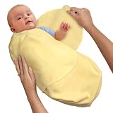 Swaddle Meマイクロフリースおくるみ　Ｓサイズ　イエロー