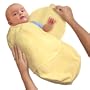Kiddopotamus SwaddleMe Microfleece, Preemie, Yellow