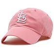 Women's St. Louis Cardinals Adjustable Pink/Silver/White cap