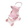 Pink and White Umbrella Stroller for 18" Doll