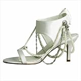 IMAGE OF Women's Fabulous Sandal Color: Ivory, Size: 7.5