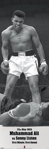 1art1 39074 Muhammad Ali - Erste Minute, Erste Runde T&uuml;r-Poster (158 x 53 cm) Preisvergleich