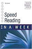 Speed Reading in a Week