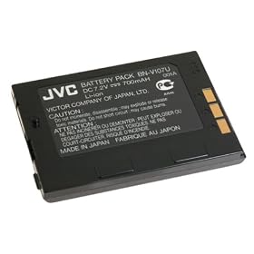 JVC Camcorder Battey Pack BNV107U 7.2v (700mAh) GR-DVP3