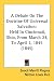 A Debate On The Doctrine Of Universal Salvation: Held In Cincinnati, Ohio, From March 24, To April 1, 1845 (1845)