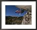 A Climber Negotiates an Overhang National Geographic Collection Framed Art Poster Pri...