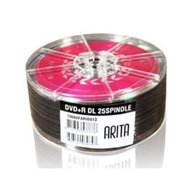 Arita/Ritek Pink DVD+R DL Double Layer 8x (25 Pack)