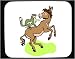 Mouse Pad with animals, donkey, pet, cat, burro, riding, mule