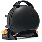 Gas Grill Outdoor Grill Portable Barbecue Grill (Black)
