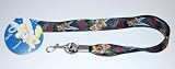 Tinkerbell Lanyard Key Chain Holder Black