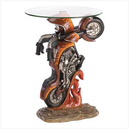 Motorcycle Accent Table - Style 39588