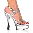 6 Inch Platform Shoes Rhinestone Shoes Cone Heel
