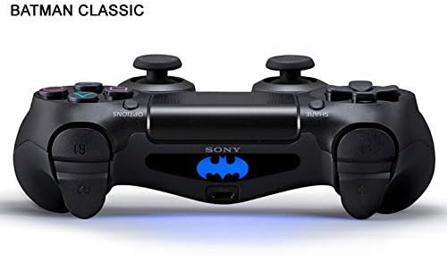 PS4 Controller Lightbar Vinyl Decals Stickers Batman Classic
