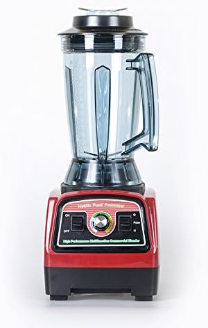 Tuohai 3.9L Pro Commercial Fruit Smoothie Blender Juice Mixer Juicer Red