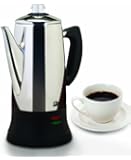 MaxiMatic EC-120 Elite Platinum 12-Cup Percolator, Stainless Steel