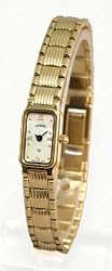 JAREL by Lucien Piccard Women's Gold-tone Bracelet Watch with Mother of Pearl Dial. Model: JL-9202W
