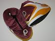 WASHINGTON REDSKINS Cleat Style PLUSH SLIPPERS with Team Logo & Colors